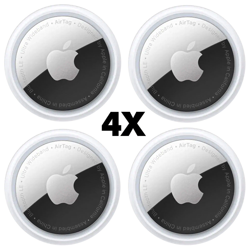 Rastreador Apple Airtag MX542BE/A Bluetooth / 4 Pecas - Preto / Prata