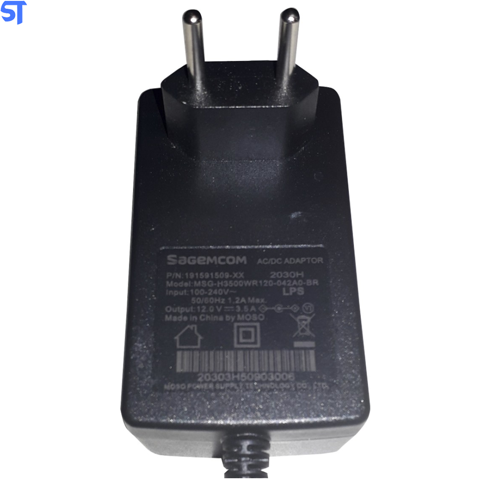 Fonte de Alimentação 12V  3,5A Modelo - MSG