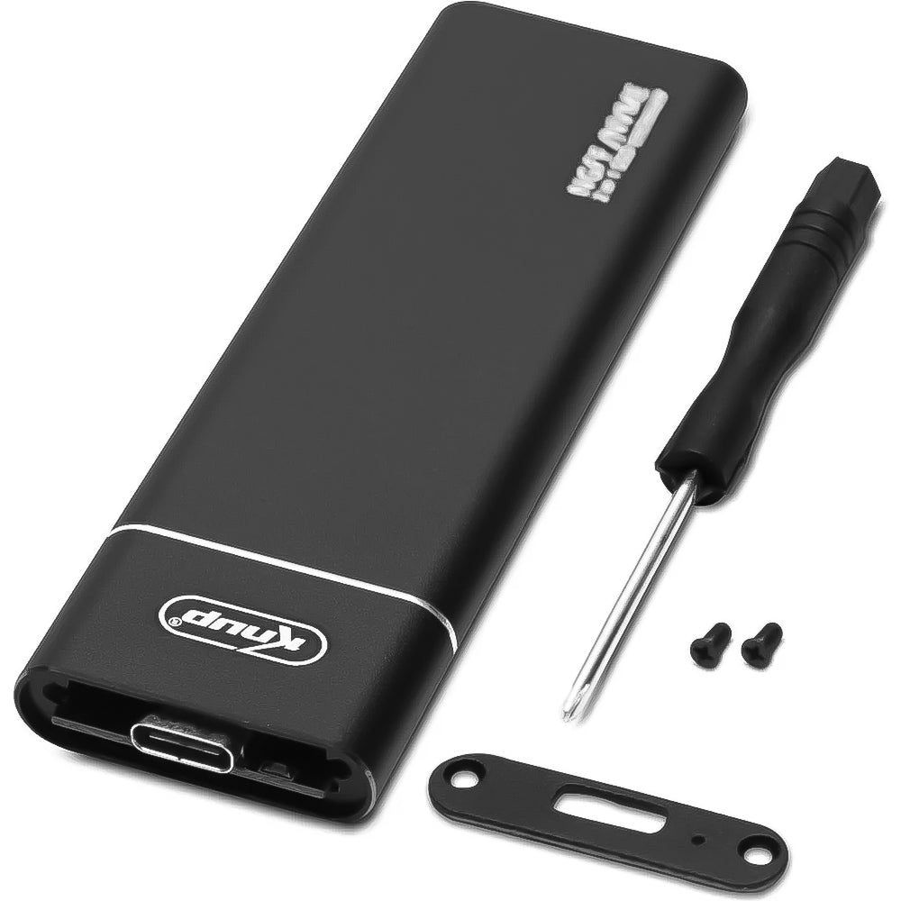Gaveta Case Para SSD M.2 Sata e Nvme USB 3.0 Em Alumínio até 10Gbps KP-HD812