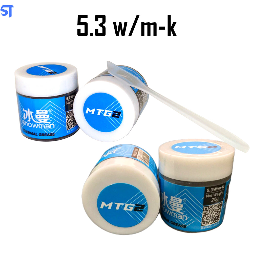 Pasta Térmica Prata Thermal Grease 25G Snowman - MTG2