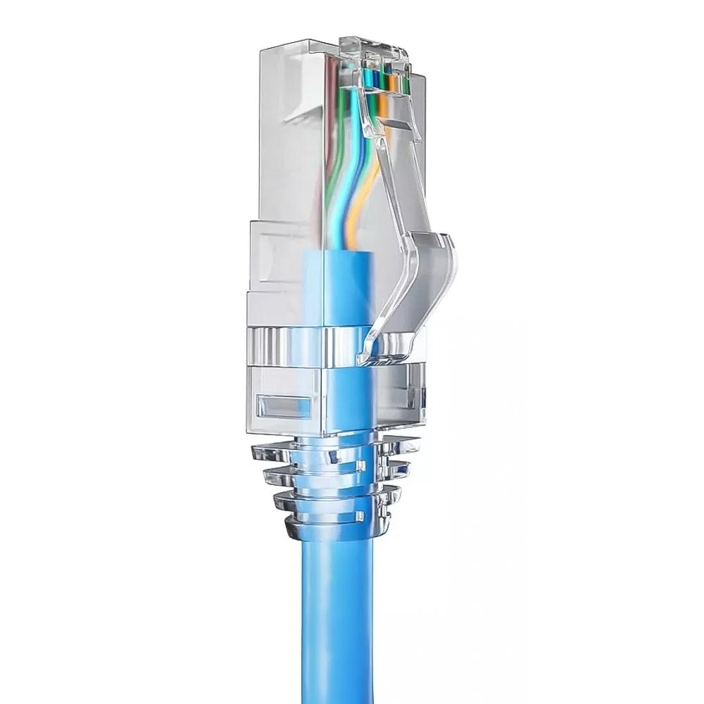 Cabo de Rede CAT.5e 2.5Metro U/UTP SohoPlus  T568A/B  Azul Claro 35104004