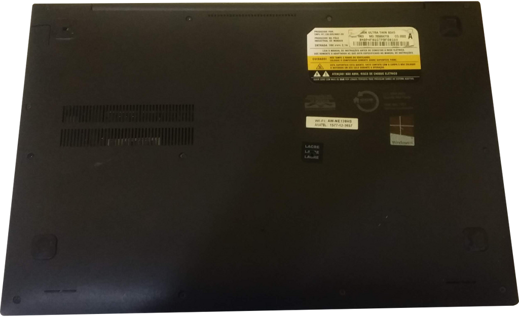 Notebook CCE Ultra Thin S345  Intel Core i3-3217U HD 500GB RAM 4GB  13,3