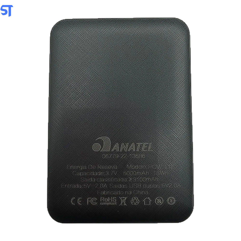 Carregador Portátil Power Bank Inova 5000mAh POW-112