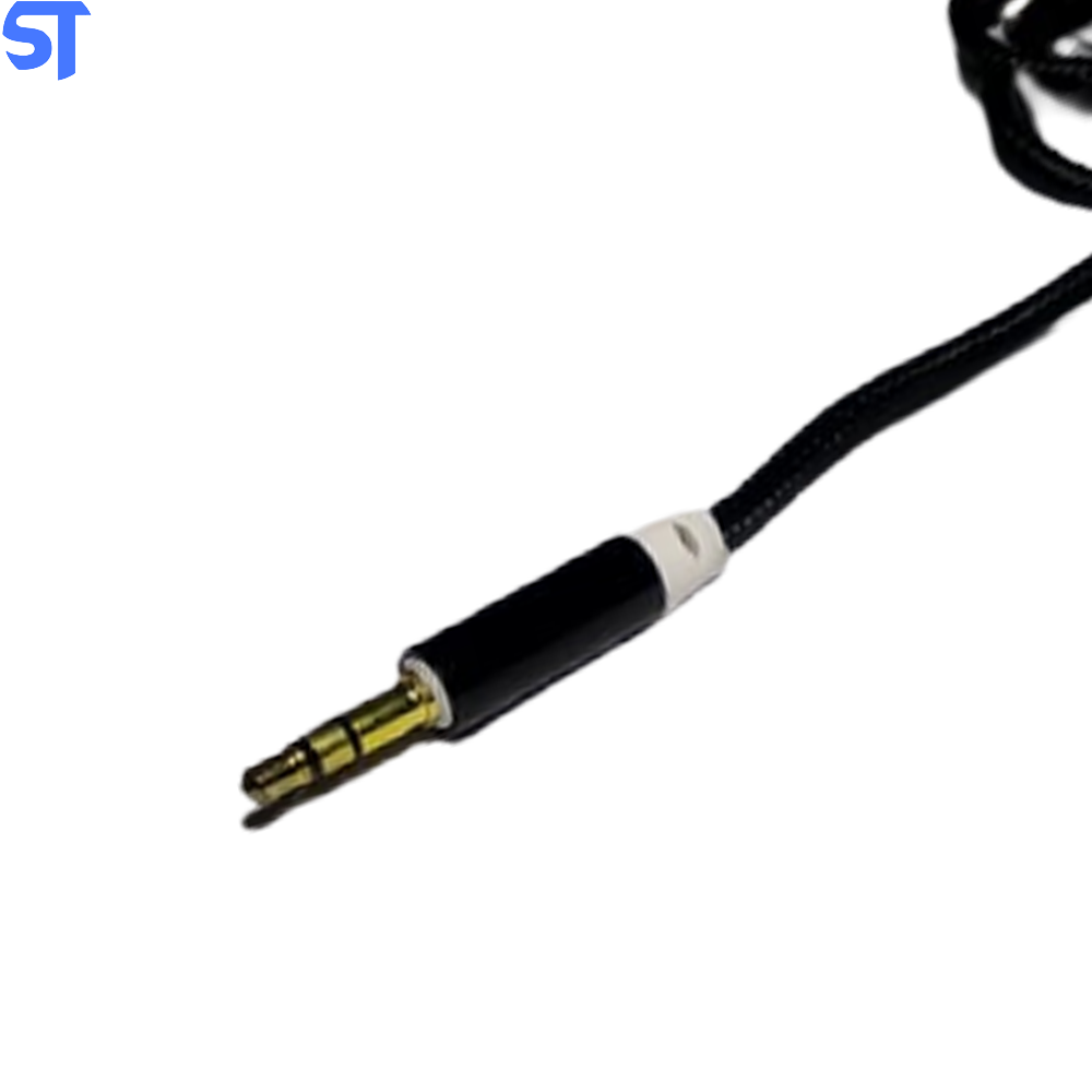 Cabo P2 x P2 Trançado Inova CBO-7411 1M Preto