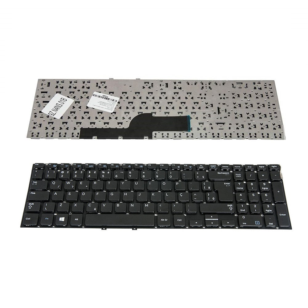 Teclado Notebook Samsung Np Series Np270e5g-Xd1br Preto Sem Moldura