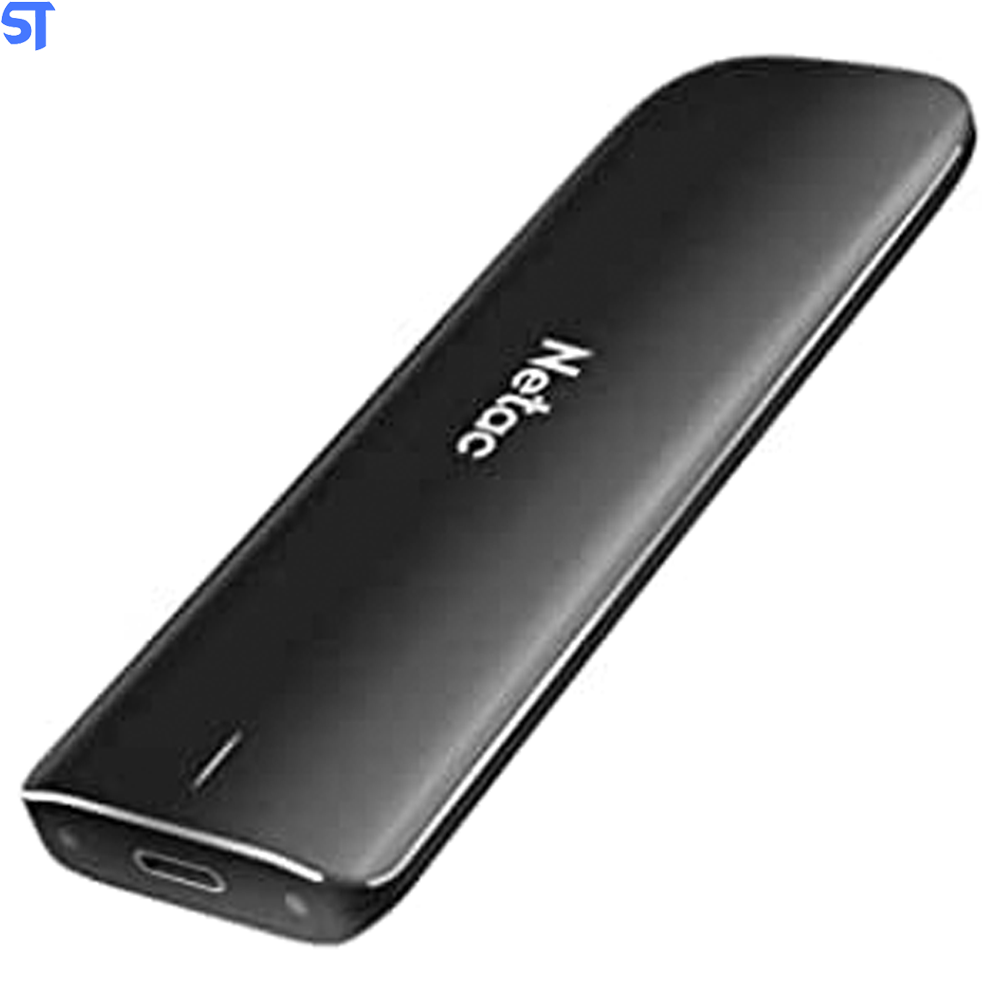 SSD Externo USB 3.2 Tipo C 500Gb Netac 550Mb/s De Leitura E 480Mb/s De Escrita