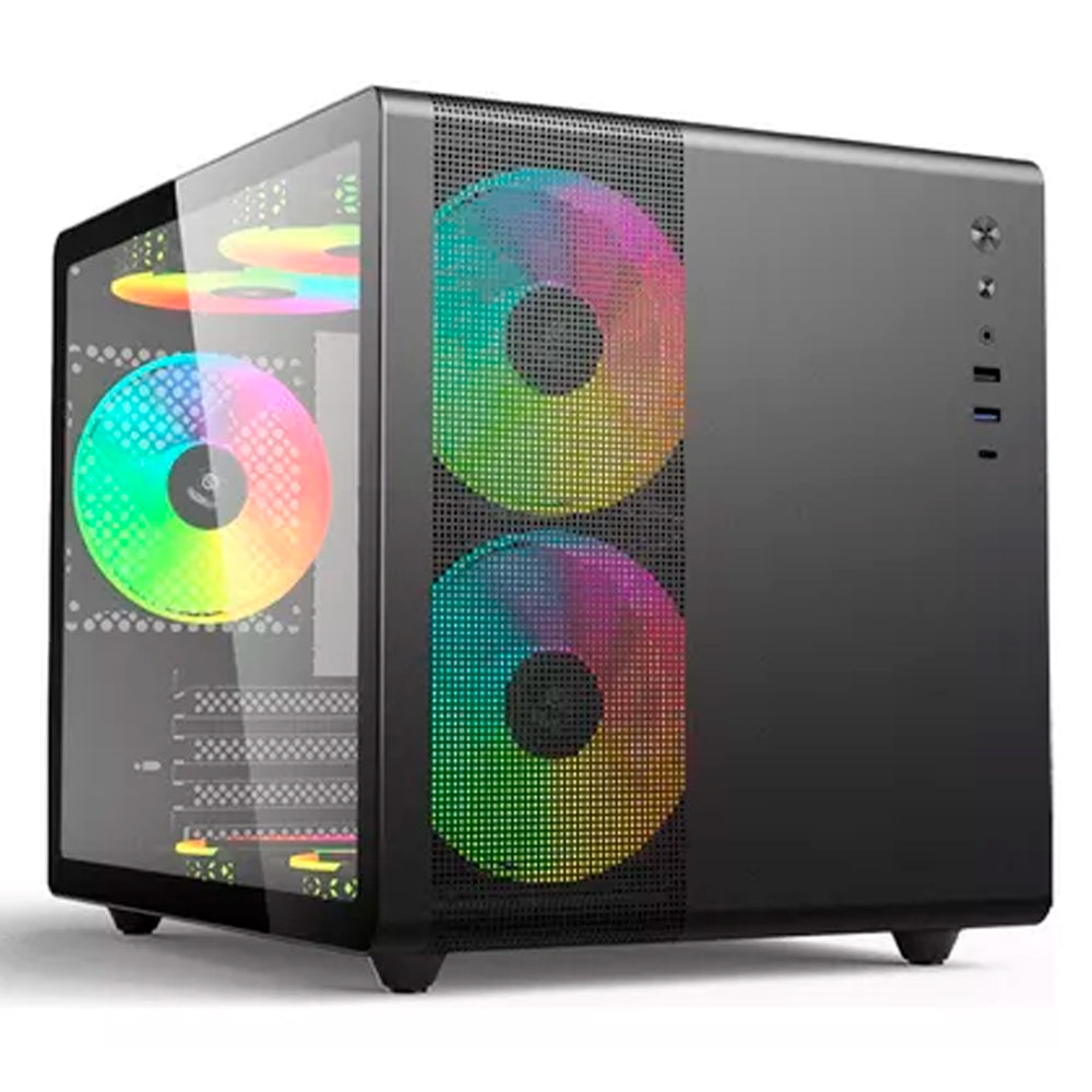 Gabinete Gamer Aquarius MT-G710BK Sem Fonte C3Tech