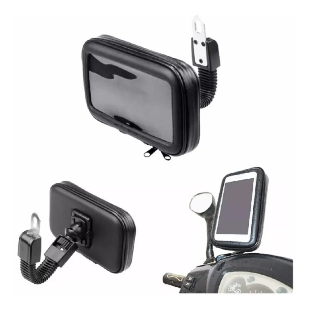 Suporte De Guidão Com Capa Protetora De 5/6 Pol. Inova Spo-8246