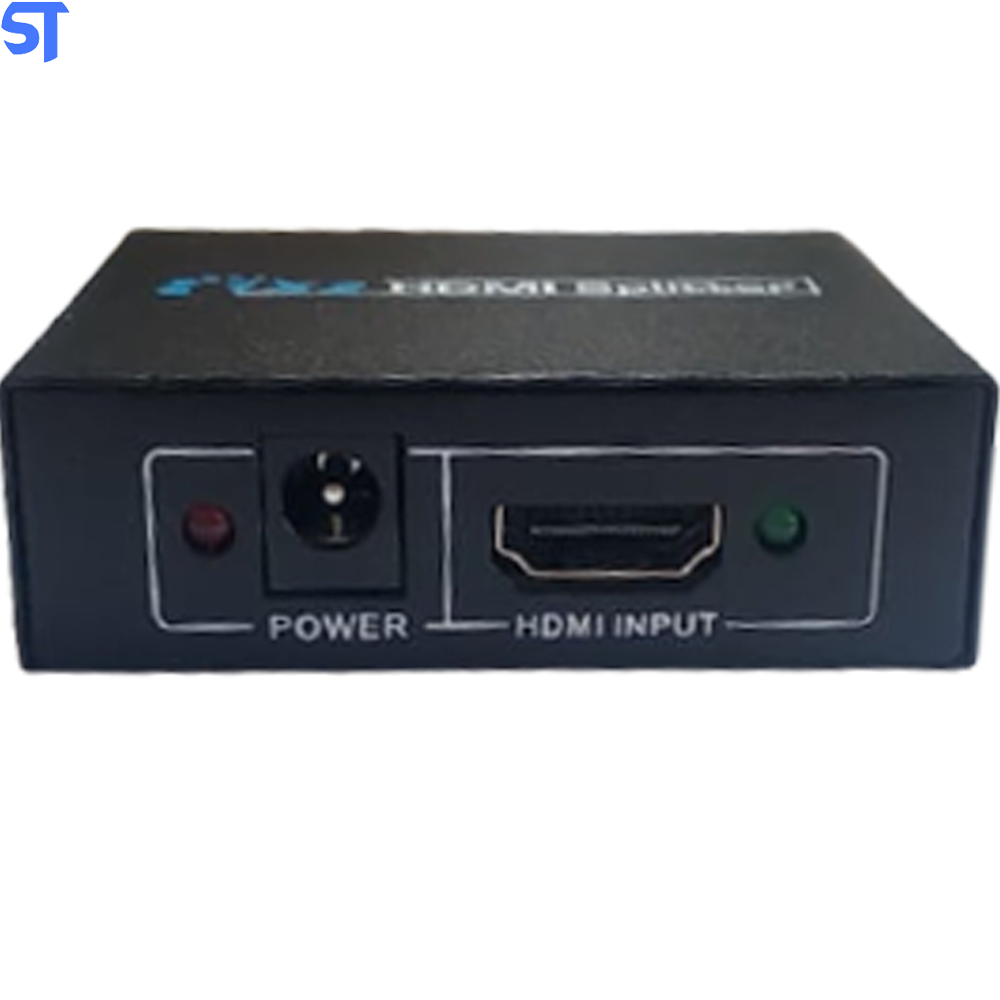Switch Distribuidor Amplificador Ultra Hd 4k Uhd Hdmi 1 Entrada e 2 Saídas