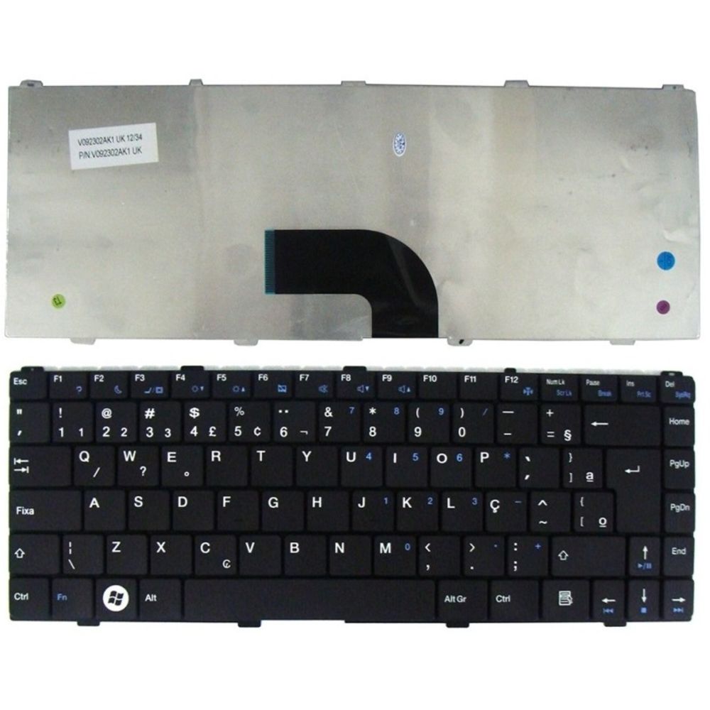 Teclado Notebook Ibyte Fly Active Mp-07g36pa-698 Pk130aq1a45 / Cf3a44