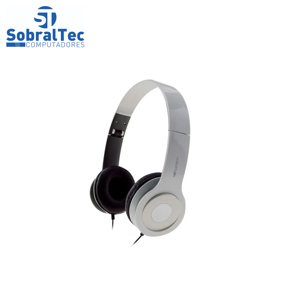 Fone Com Micorfone Dobravel PH-100WH Branco C3T