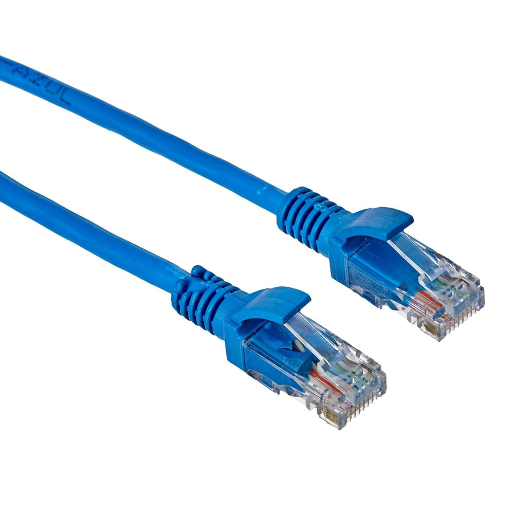 Cabo de Rede Cat5.E CAT5E10BL 1Metro Patch Cord PlusCable - Azul