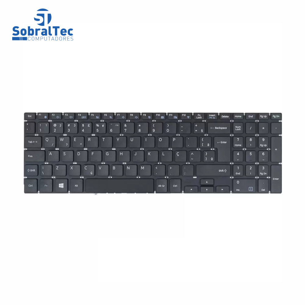 Teclado Notebook Samsung Expert X41 - NP300E5K- Preto