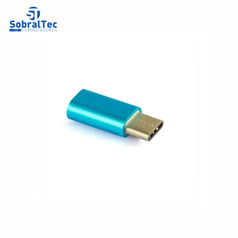 Conector adaptador tipo c entrada v8 micro USB