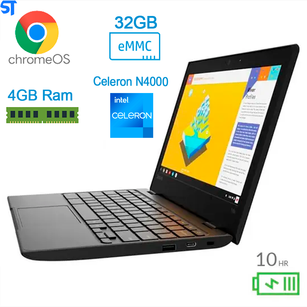 Notebook Lenovo Chromebook IdeaPad 3 11IGL05 11.6