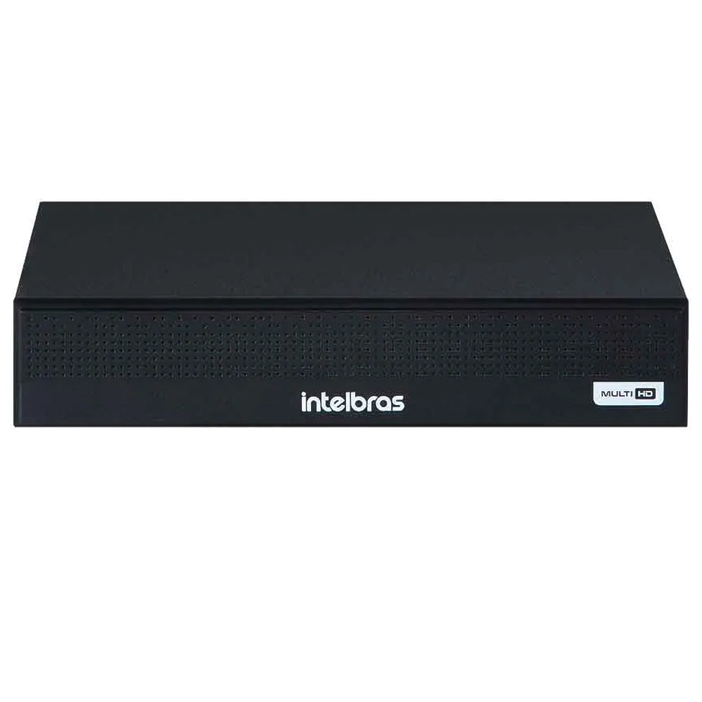Dvr Gravador Digital de Vídeo Intelbras 8 Canais MHDX 3008-C 5MP Lite- Detecção de Veículos e Pessoas