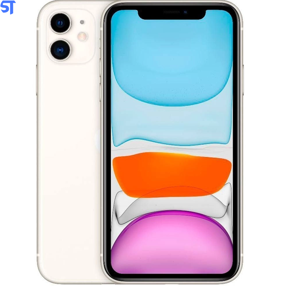 iPhone 11 Apple Branco 128GB- Câmera 12MP- Tela 6,1