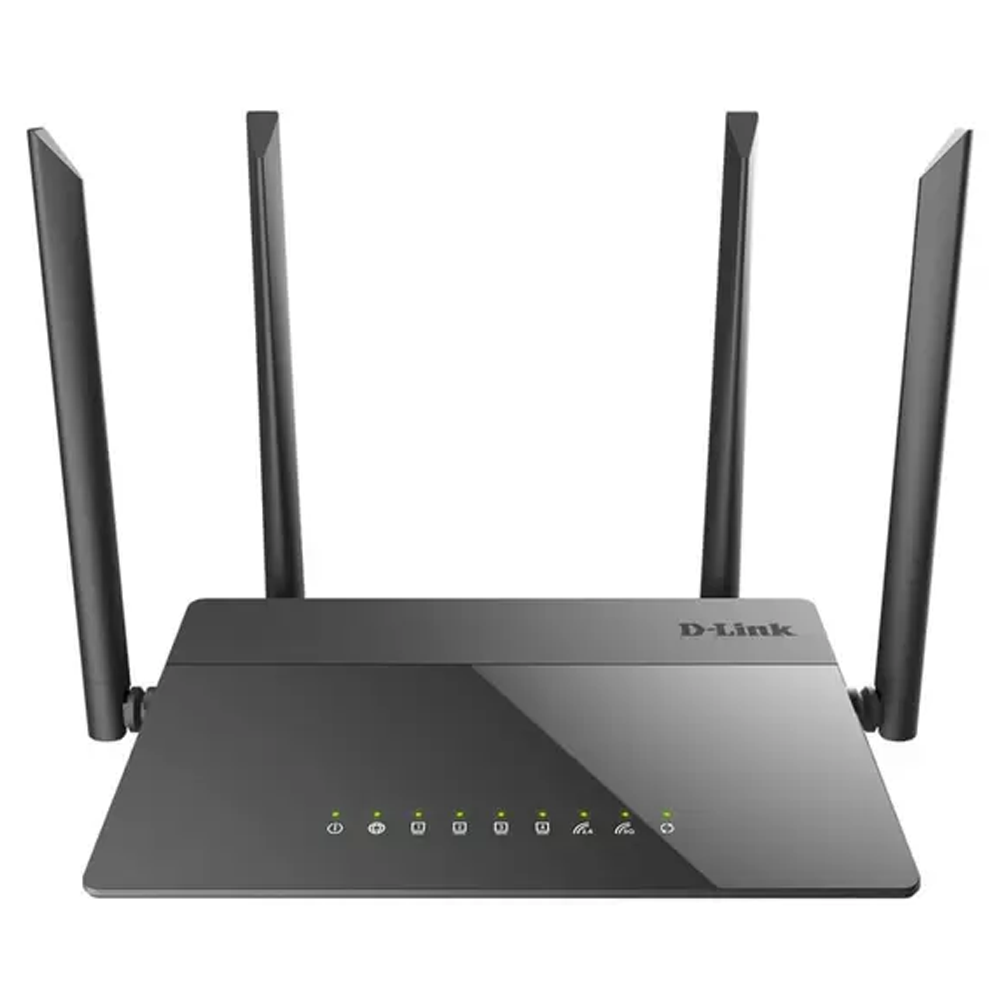 Roteador Wireless D-Link Ac1200 Dir-842 Dual Band 4 Antenas 5dbi Gigabit Ipv6 10/100/1000 - Dir-842