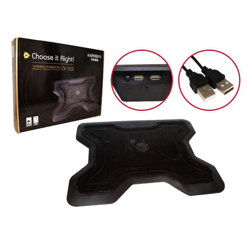 Base Com Cooler Para Notebook Kaspersky Cy-103
