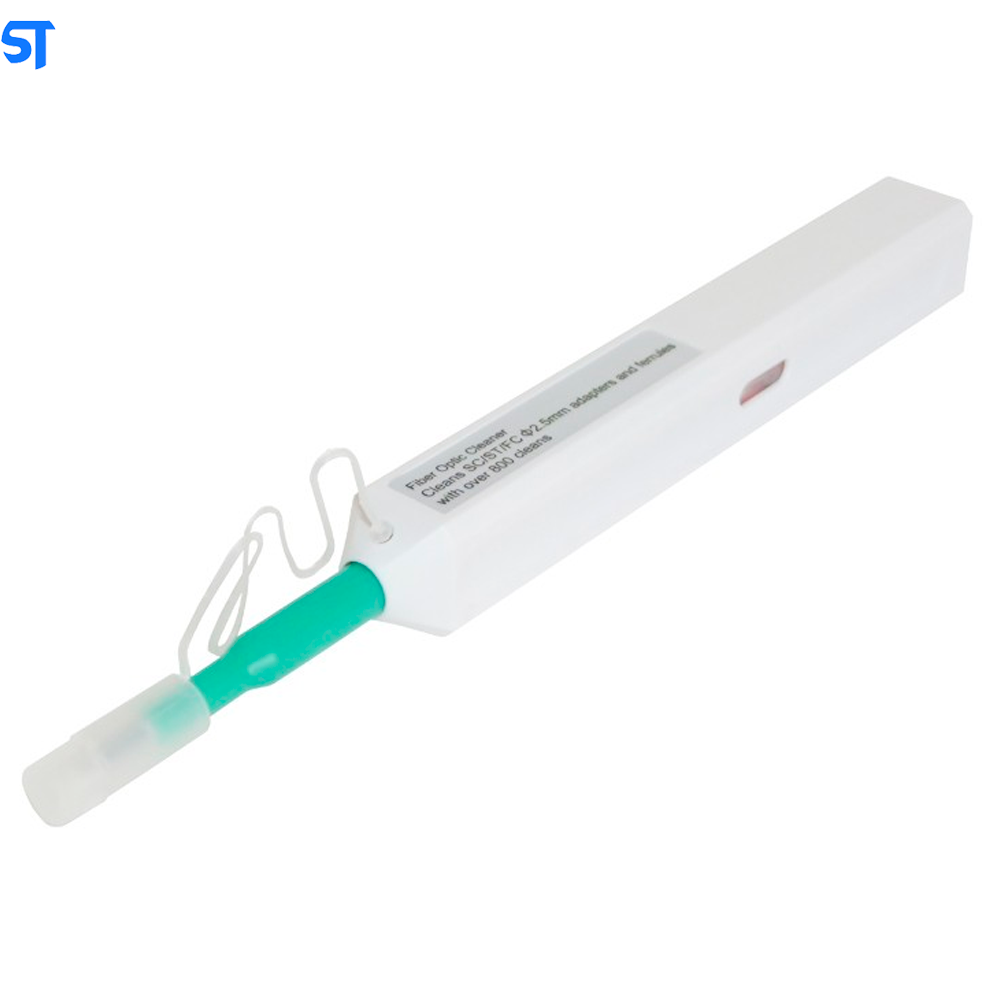 Caneta Limpeza De Conectores Ópticos Fibra Optica Fc St Sc