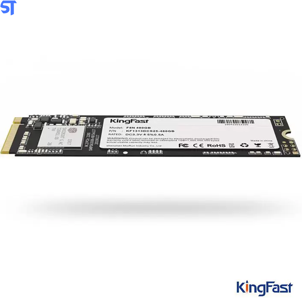 HD SSD M.2 KingFast 128Gb De Armazenamento 2100Mb/s De Leitura E 1700Mb/s De Escrita