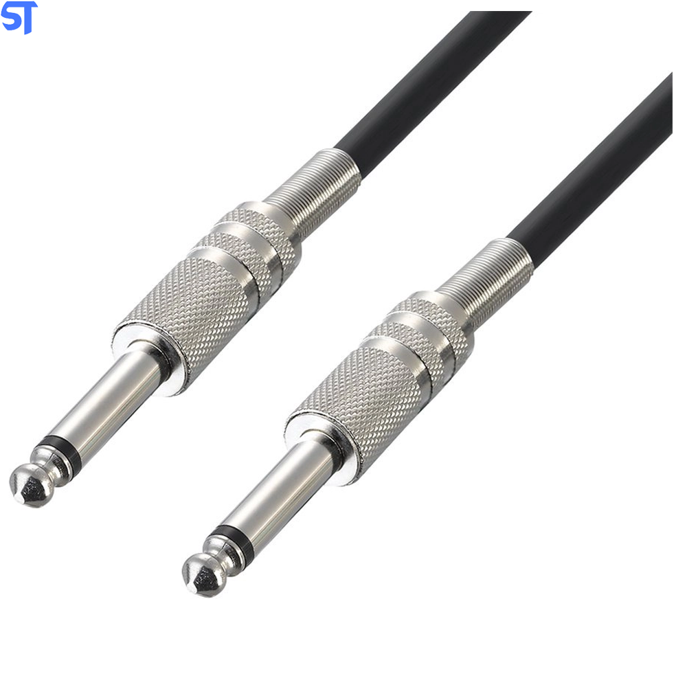 Cabo de Guitarra 1.8 / 3 / 4.5 / 5/6/7/8 / 3m 6.35mm Macho para Macho
