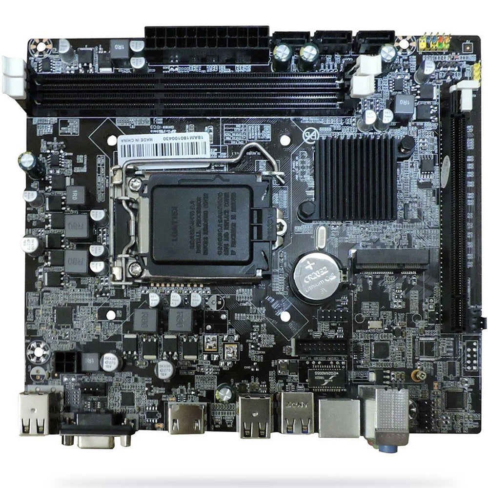 Computador Intel Pentium Dual Core G4560 - HD SSD Ceamere 128GB - Memória 8GB - Gab DT-110BK- Windows 10