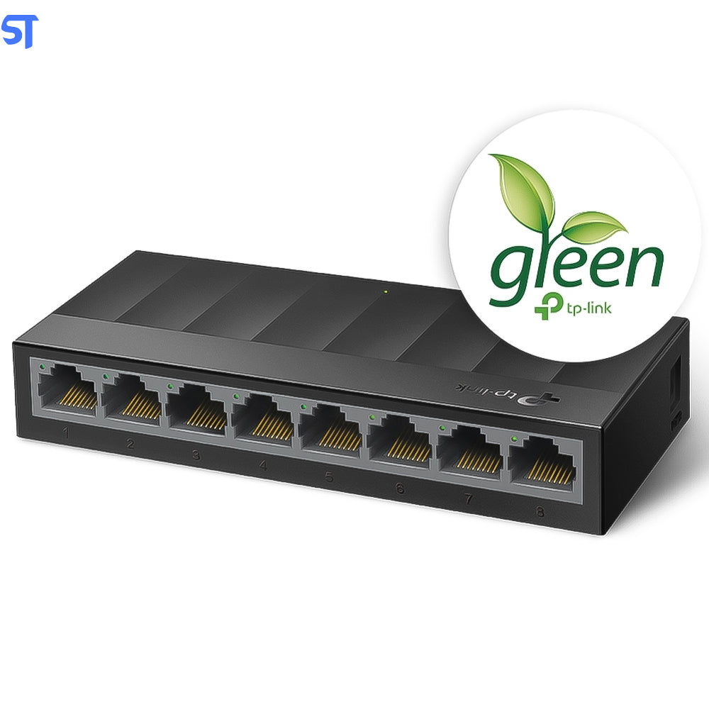 Switch TP Link 8 Portas Gigabit 10/100/1000Mbps LS1008G