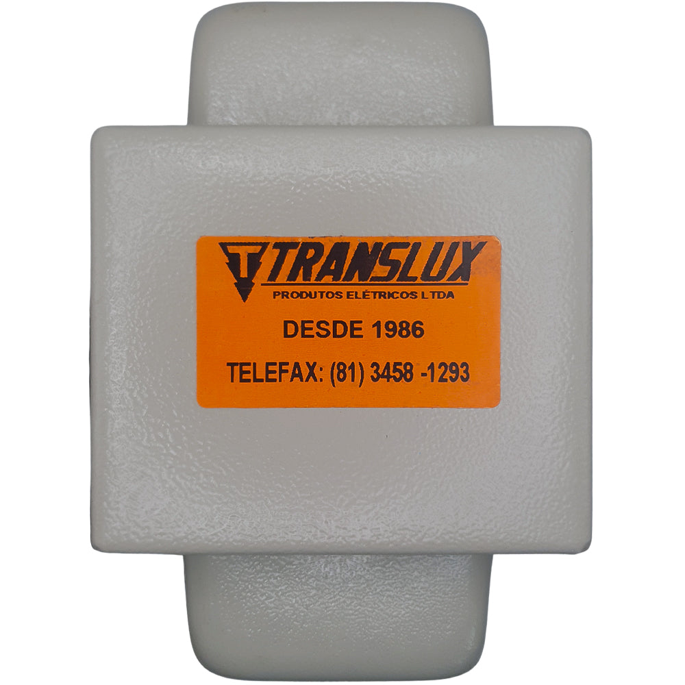 Auto Transformador Entrada 220V Saída 110V 2000W Tripolar Translux Branco - AT08