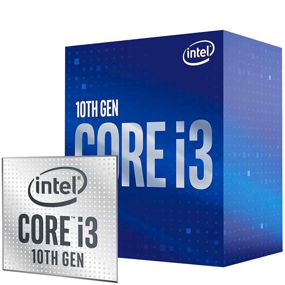 Processador Intel Core i3-10100F, 3.6GHz (4.3GHz Max Boost), Cache 6MB, Quad Core, 8 Threads, LGA 1200 - BX8070110100F