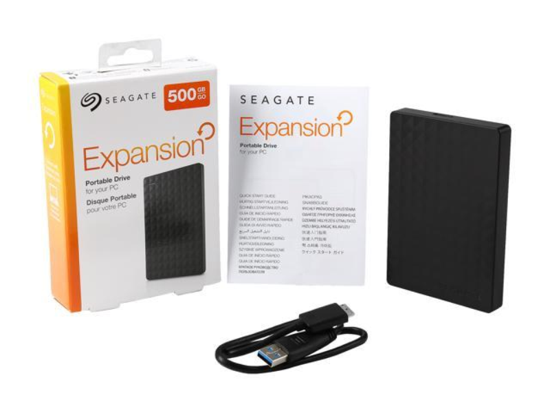 HD Externo 500GB Seagate Expansion STEA500400 USB 3.0 Compacto