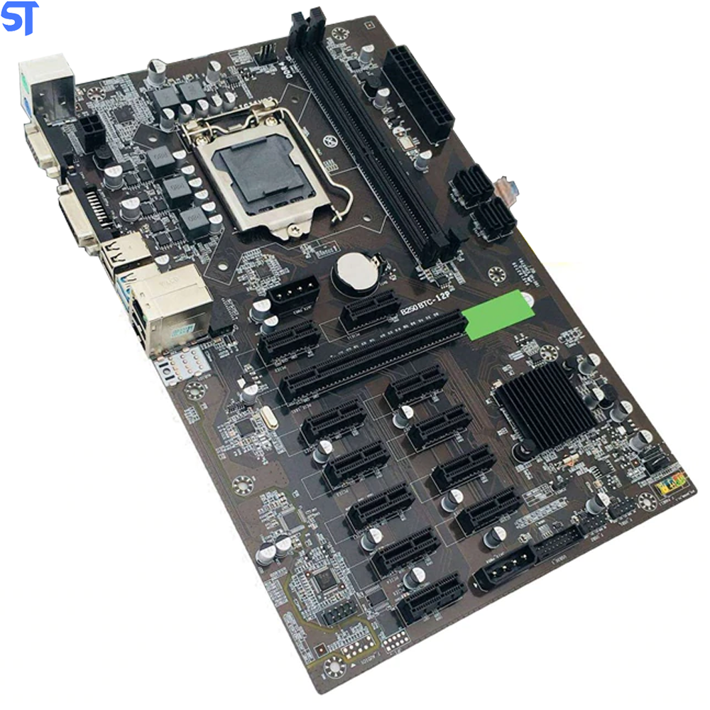 Placa Mãe B250 LGA 1151 DDR4 USB 3.0 Perfeita Para Mineração