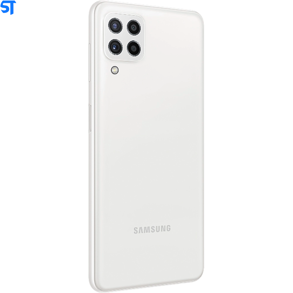 Smartphone Samsung Galaxy A22 128GB Branco 4G - 4GB RAM Tela 6,4” Câm. Quádrupla + Selfie 13MP
