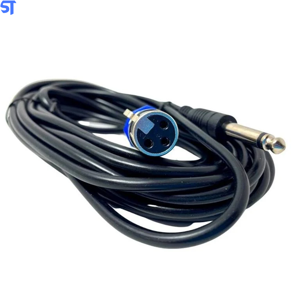 Cabo De Microfone P10/ XLR Fêmea Xtrad - XT-5324