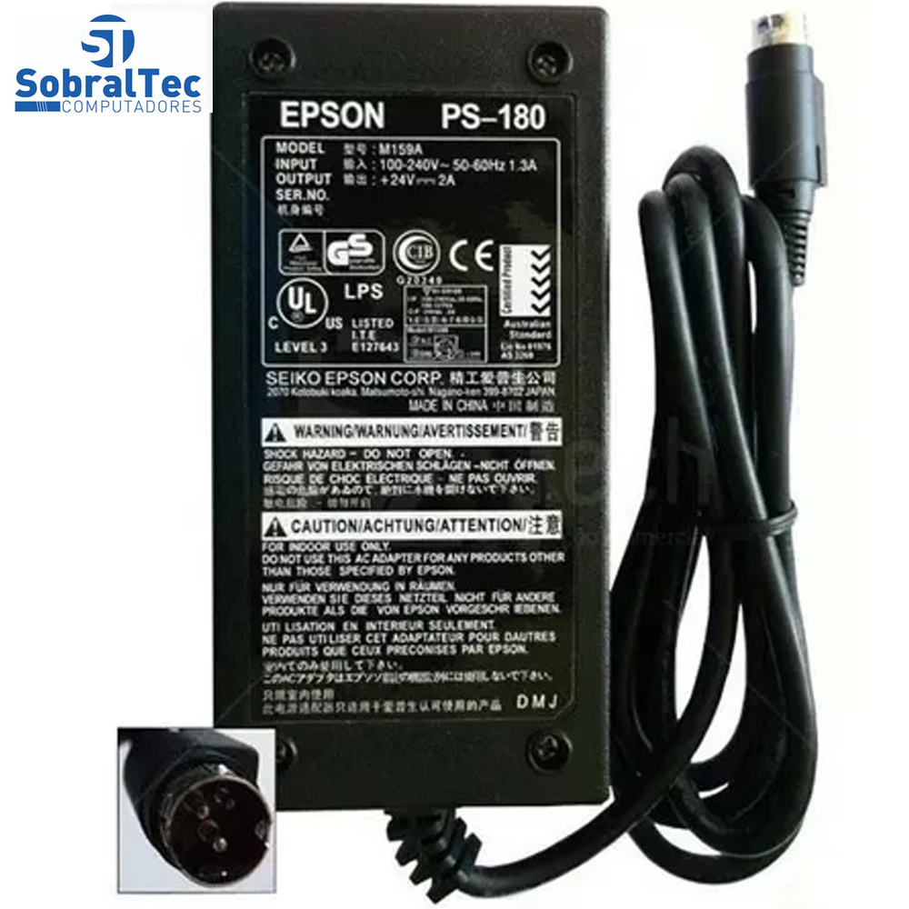 Fonte De Alimentação 24v 2a Epson