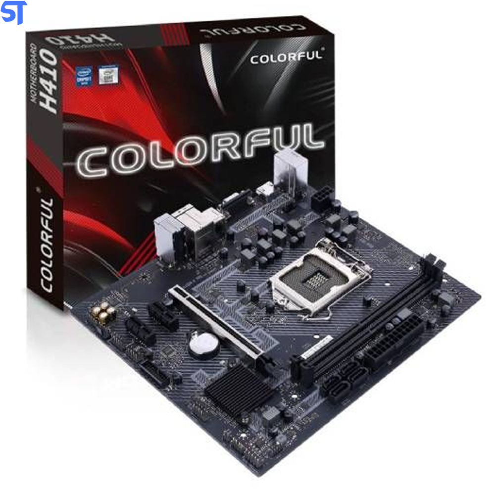 Placa Mãe Colorful H410M-K M.2 V20 / Soquete LGA 1200 / DDR4 Décima Geração