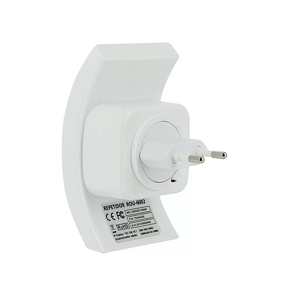 Repetidor Wifi Sem Fio Wlan 802.11bgn Até 300Mbps Inova Rou-6002
