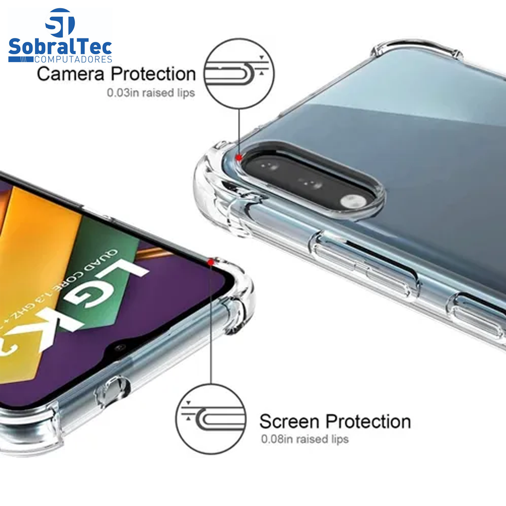 Capa De Silicone Transparente Anti Impacto K22