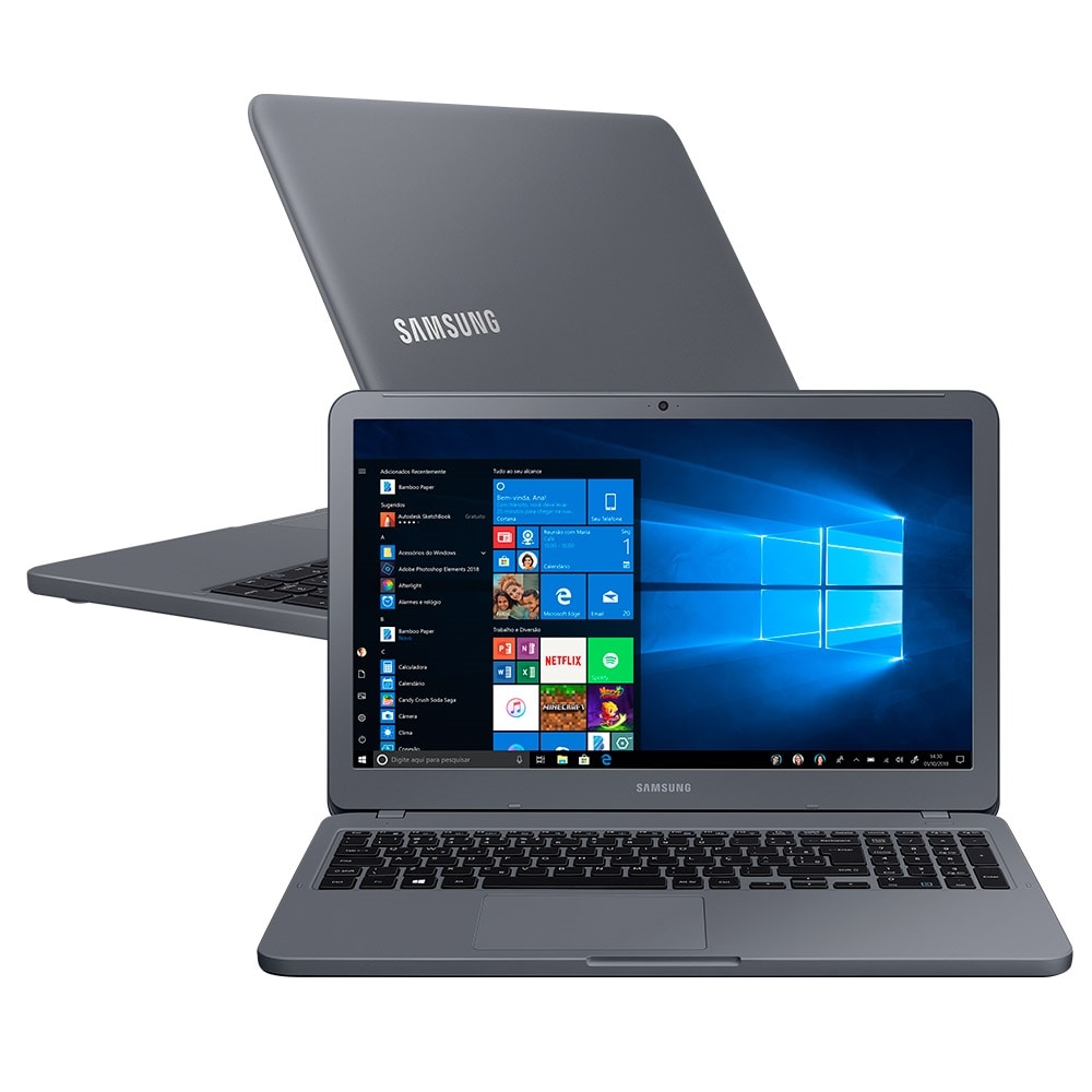 Notebook Samsung Essentials E30 Intel  Core  i3 7020U 4GB 1TB HD 15.6