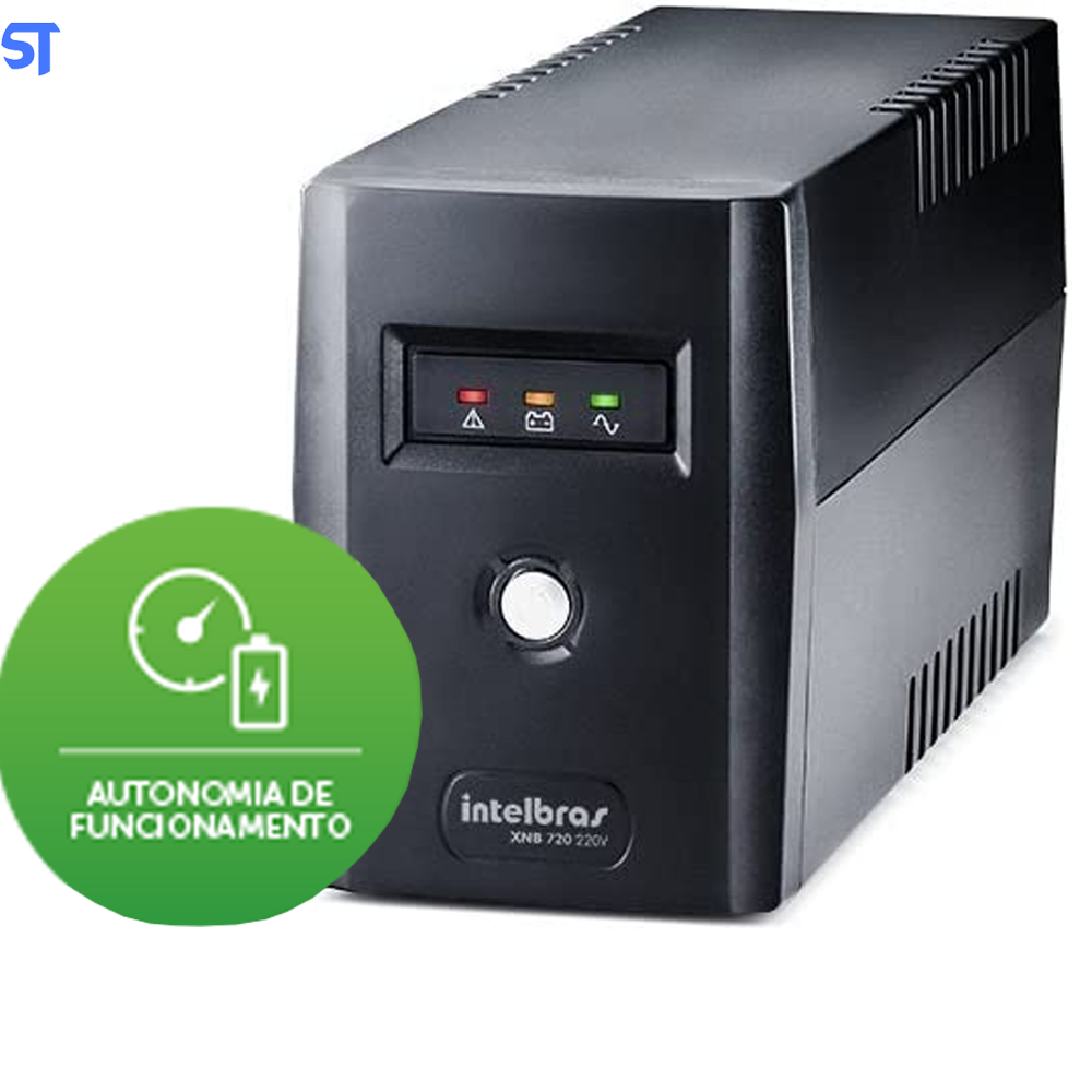Nobreak Intelbras XNB 720va 220V - Saída 720va de Potencia e 220 Voltes