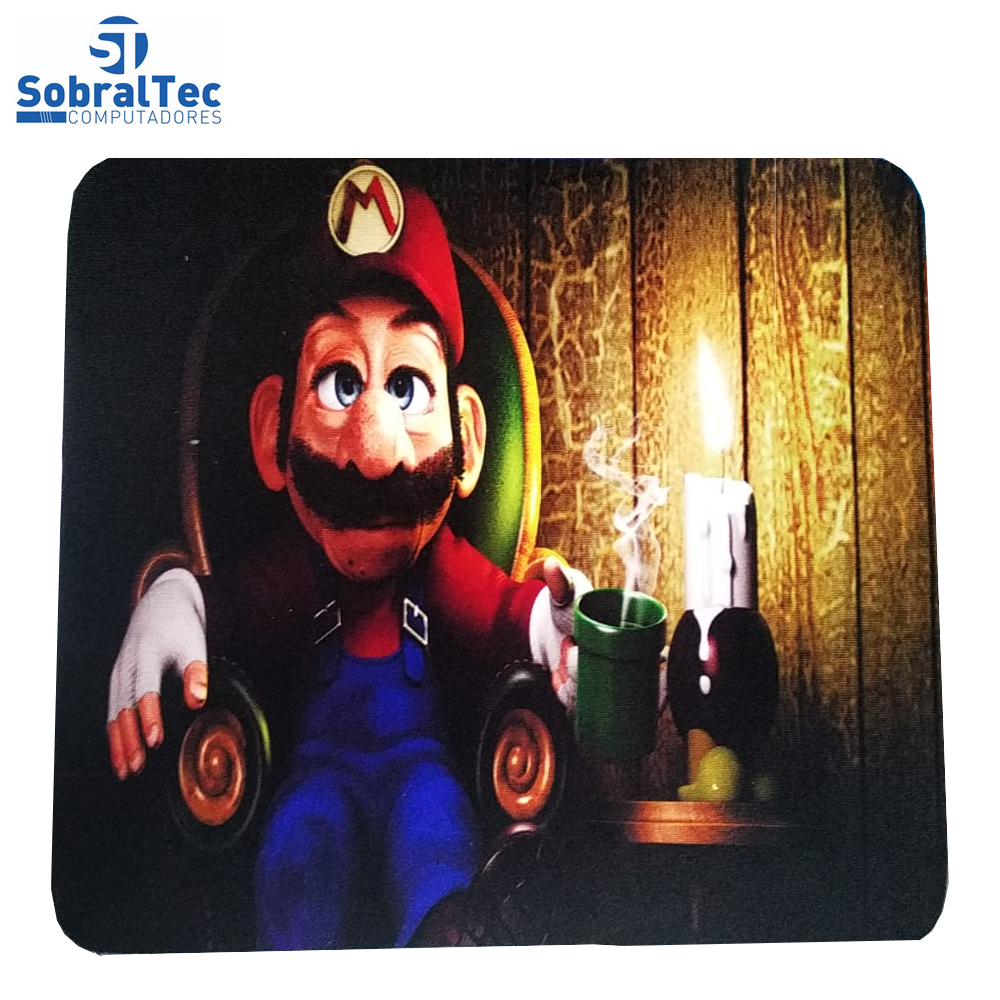 Mouse Pad Tamanho P Com Varias Estampas Filmes e Jogos