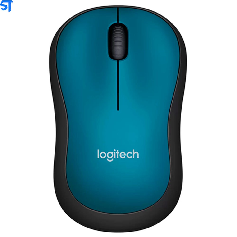 Mouse sem Fio Logitech Laser 1000DPI M185 Azul