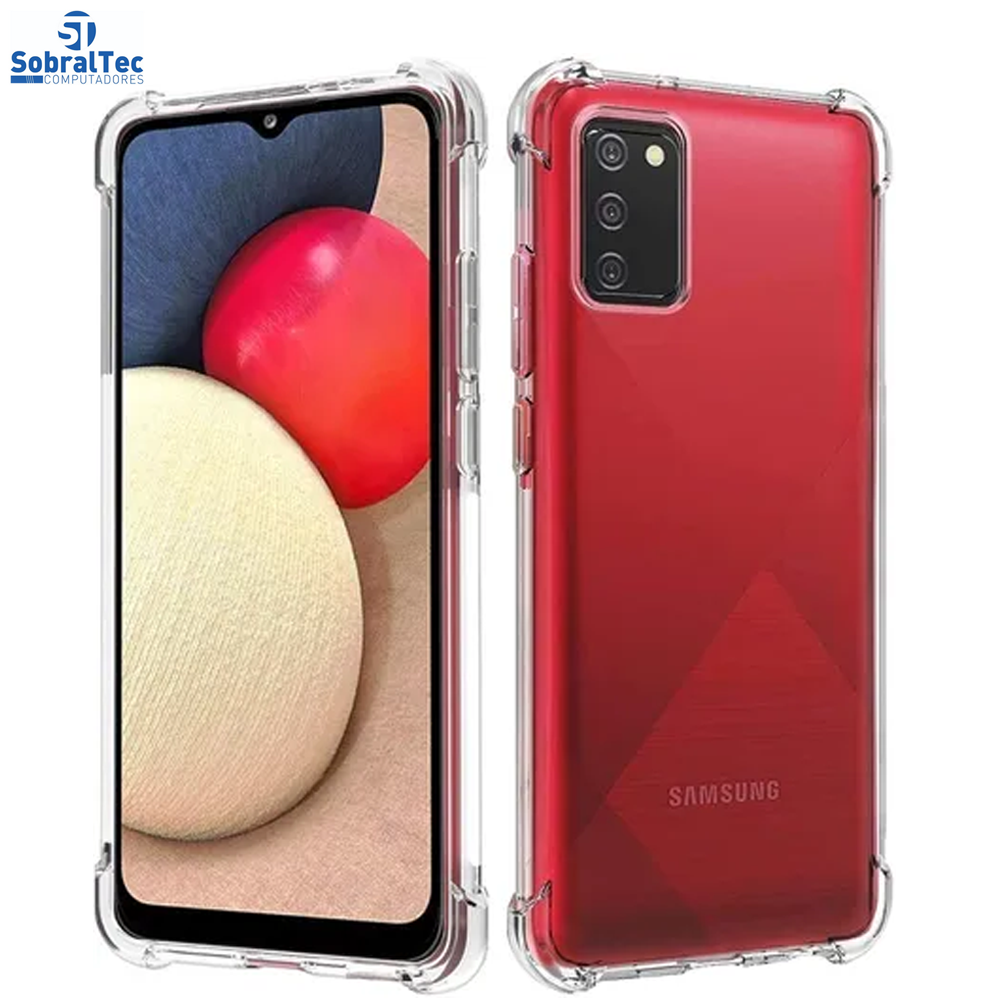 Capa De Silicone Transparente Anti Impacto A02s