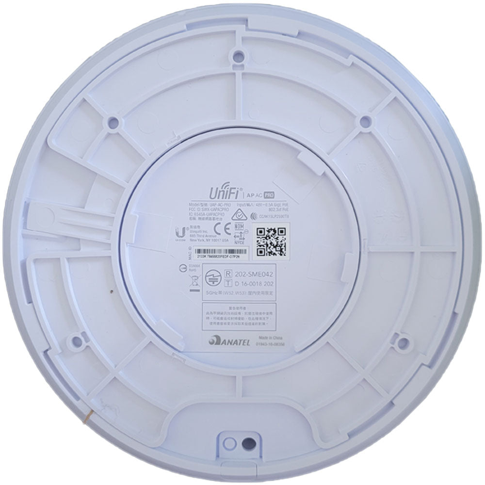 Access Point Unifi Ubiquiti UAP-AC-PRO Br Mimo 2.4/5.0Ghz 450/1300Mbps Homologado