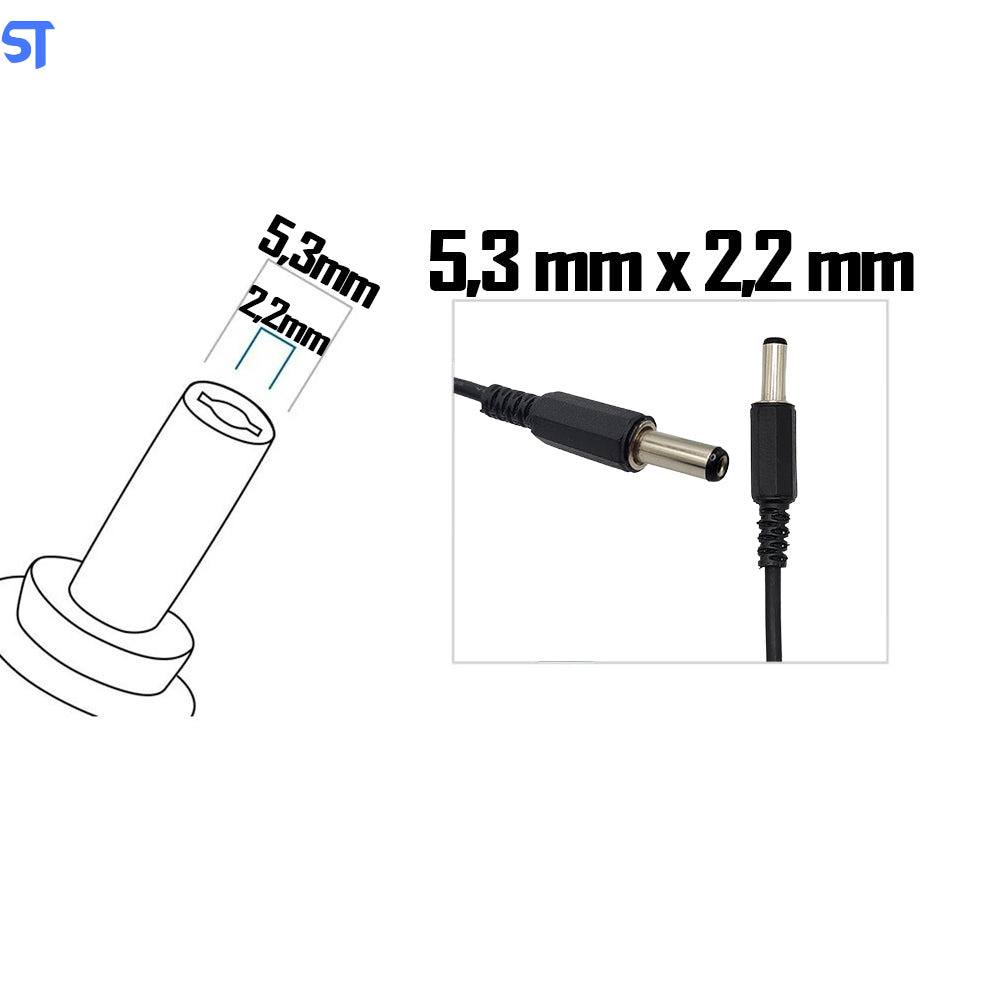 Fonte de Alimentação Delta Eletronics 12V 2.5A Pino 5,3mm x 2,2mm Modelo: ADP-50BR A