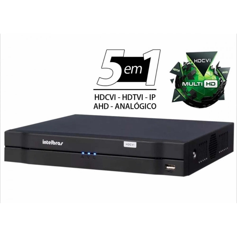 Dvr Gravador Digital 16 Canais Intelbras Multi HD MHDX 1116 de Vídeo Full HD 1080P