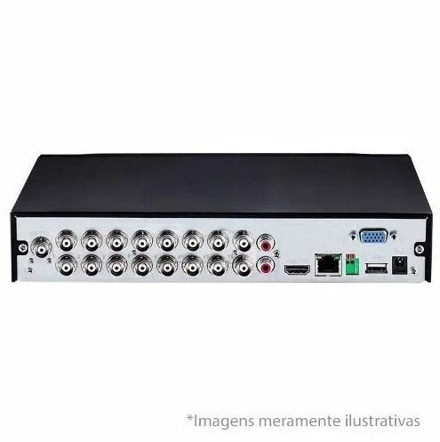 Dvr Intelbras Multi Hd Mhdx 3016 16 Canais Full Hd 1080p