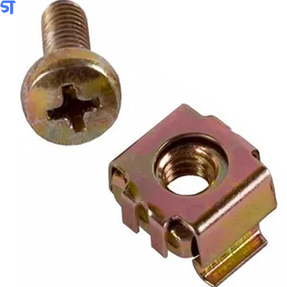 Kit Porca Gaiola M5 + Parafuso Para Rack