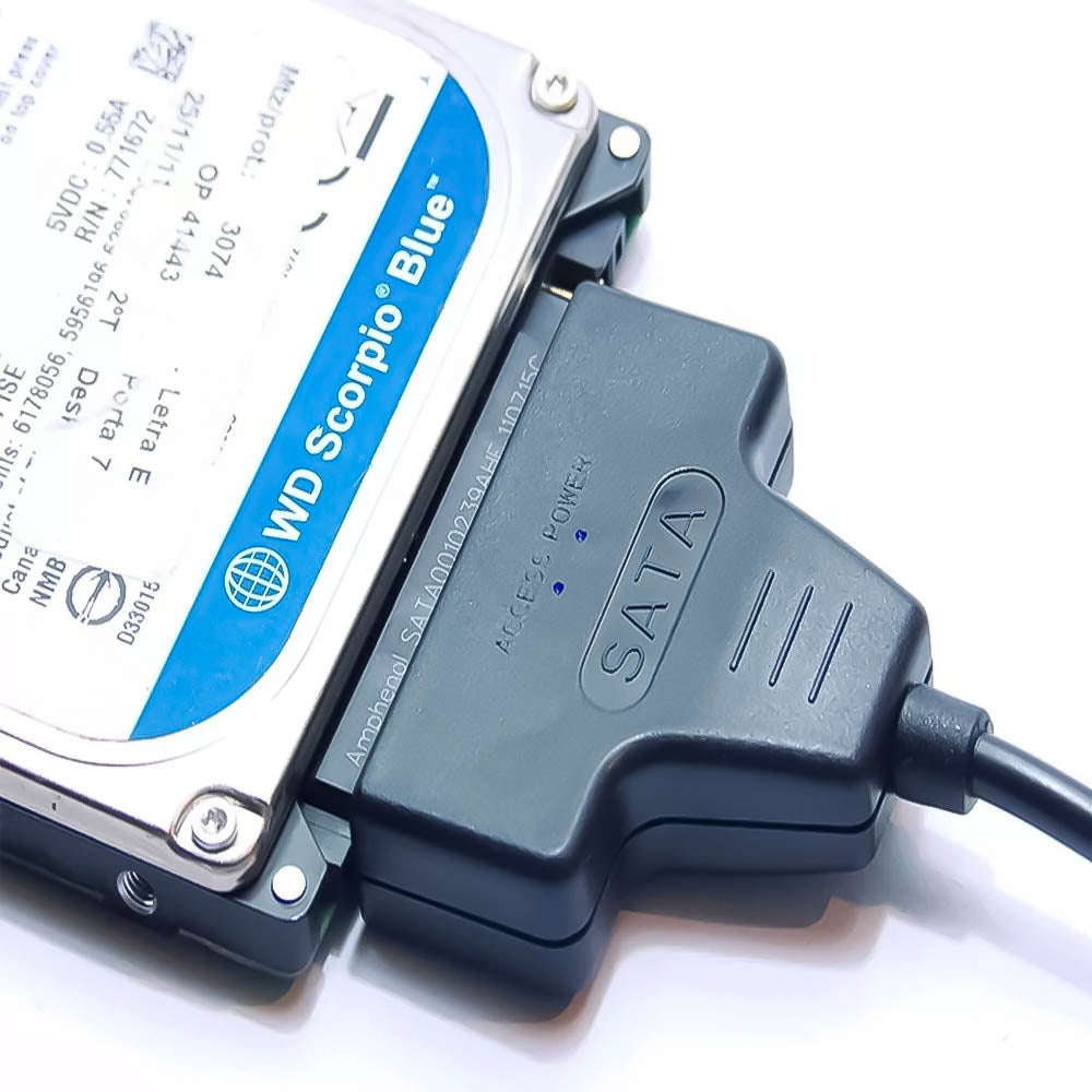 Adaptador Sata para Usb 2.0 HD de Notebook 2,5 ou 3,5 KP-HD015 - Knup