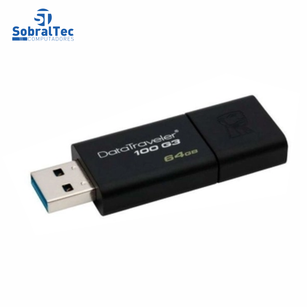 Pen Drive Kingston DataTraveler USB 3.0 64GB - DT100G3/64GB